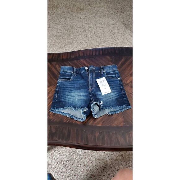 NEW WITH TAGS WOMENS BLUE NOTES DENIM SHORTS - Picture 1 of 6